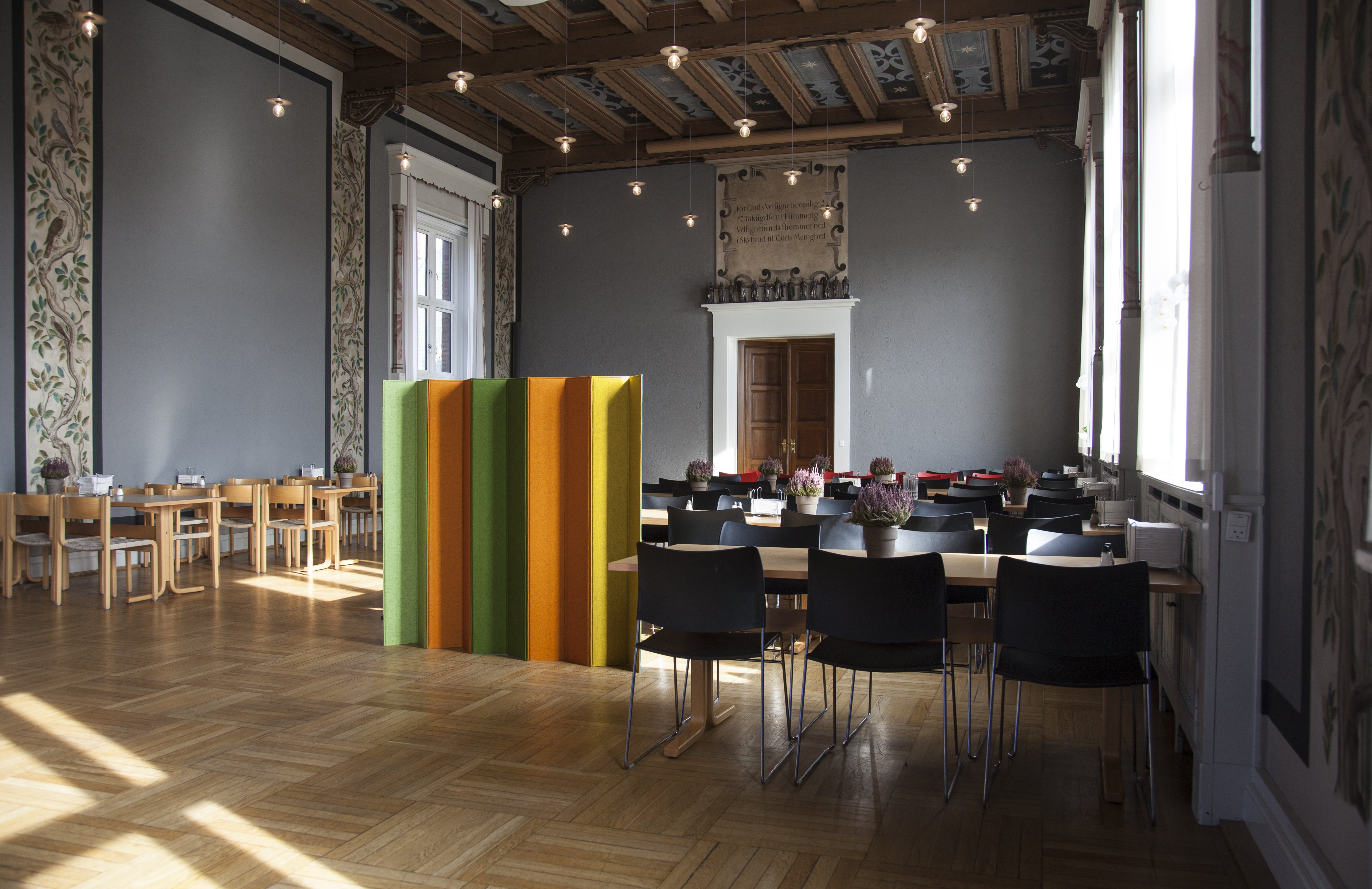 mixmax gulvskærm i filt 150 cm høj